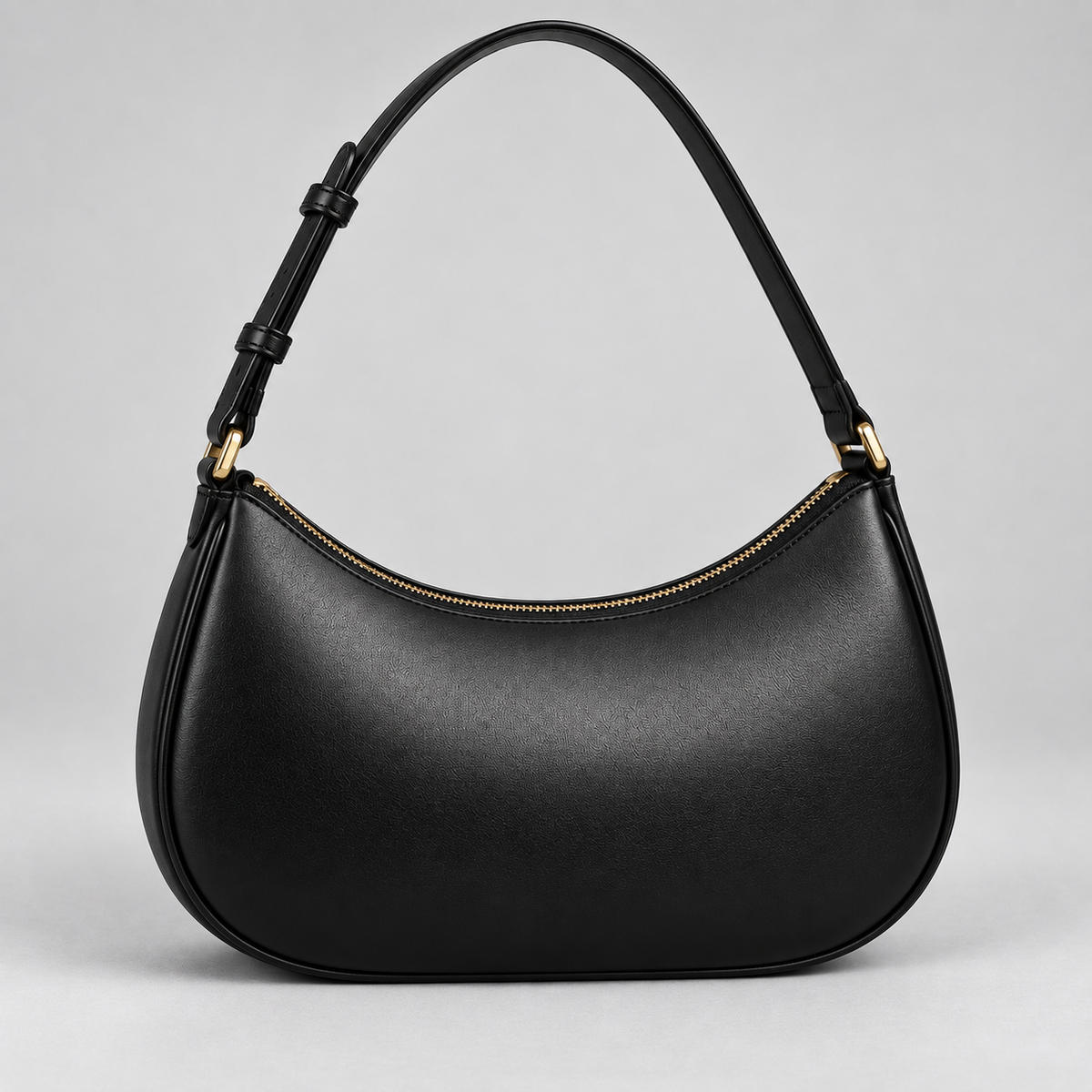 Women’s Leather Crescent Shoulder Bag
