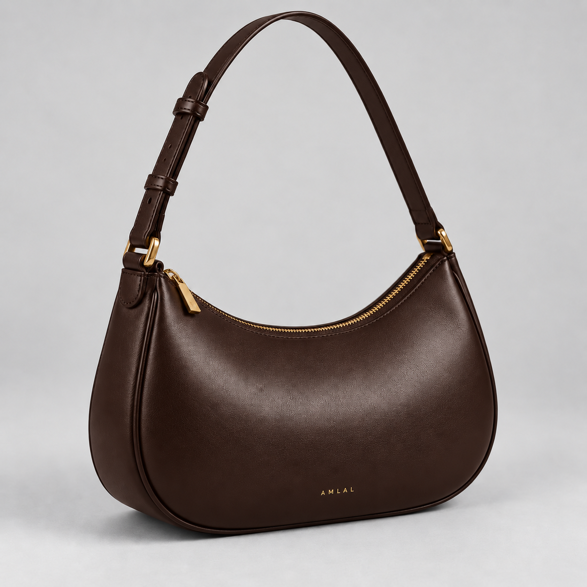 Women’s Leather Crescent Shoulder Bag