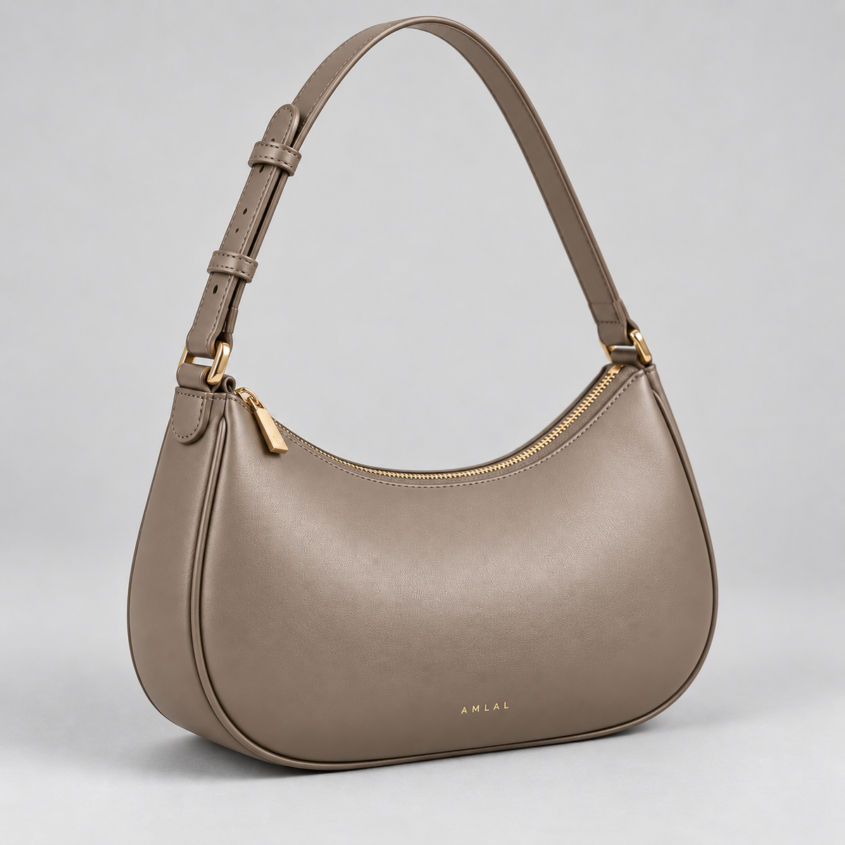 Women’s Leather Crescent Shoulder Bag