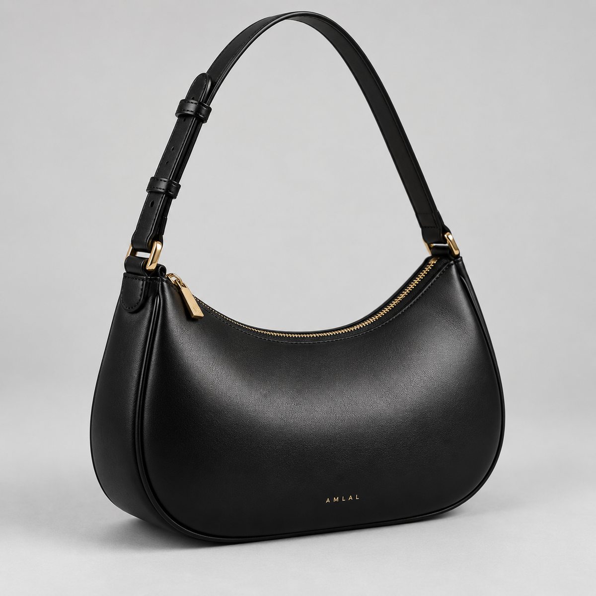 Women’s Leather Crescent Shoulder Bag